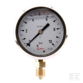 Manometer D63 0-10Bar +