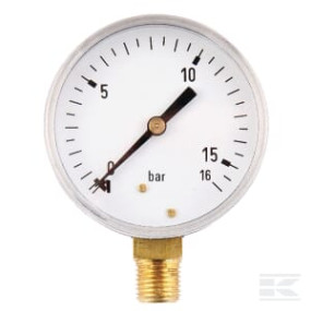 Manometer D63 0-16Bar +