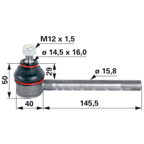 Kugelgelenk Anstelle Von Mf 18 (00110363) Prillinger