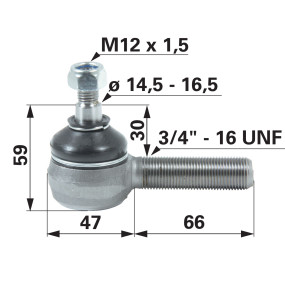 Kugelgelenk 3/4 Zoll (00110411) Prillinger