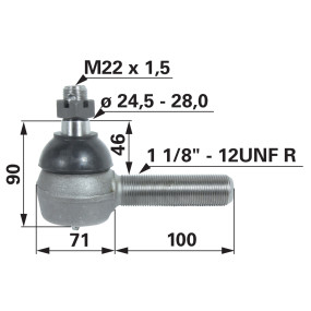 Kugelgelenk Zu Case (00110439) Prillinger