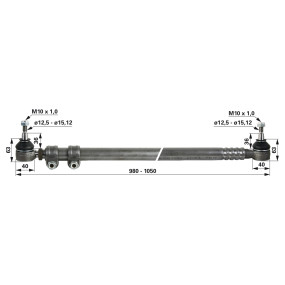 Spurstange Zu Deutz Fahr (00110872) Prillinger