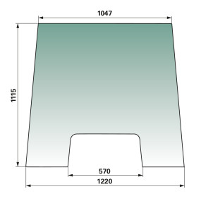 Frontscheibe Anstelle Von Mf 3 (00114756) Prillinger