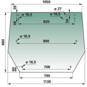 Heckscheibe Anstelle Von Valtr (00114764) Prillinger