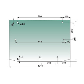 Heckscheibe Farbe Braun Getönt (00114869) Prillinger