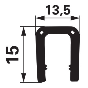 Kantenschutzprofil Klemmbereic (00115271) Prillinger