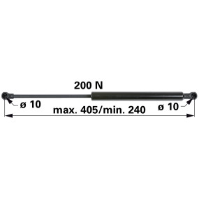 Gasdruckfeder für Heckscheibe (00115646) Prillinger