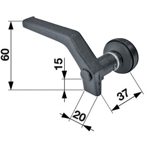 Fensterverschluss  links Kompl (00117035) Prillinger