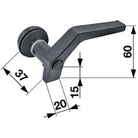 Fensterverschluss rechts Kompl (00117036) Prillinger