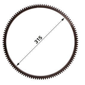 Starterkranz Zu Mwm-Motor 115 (00121179) Prillinger