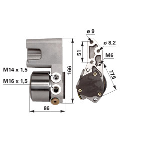 Kraftstoffpumpe Zu Deutz Motor (00127816) Prillinger