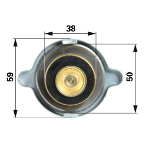Kühlerverschluss Zu John Deere (00129215) Prillinger
