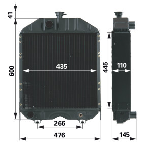 Kühler Anstelle Von Mf  330794 (00129715) Prillinger