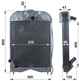 Kühler Anstelle Von Mf  894319 (00129719) Prillinger