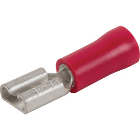 Flachsteckhülse Rot 4,8 Mm 100 (00131304) Prillinger