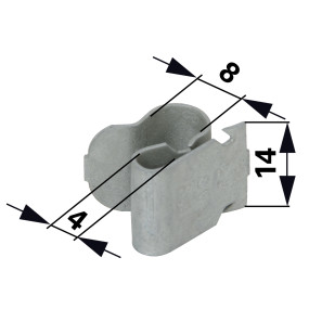 Chassisclips 10 Stück (00131938) Prillinger