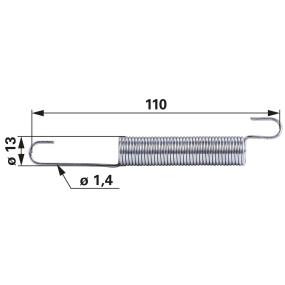 Feder Anstelle Von Steyr 1480A (00133136) Prillinger