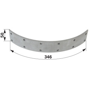 Bremsbelag 346X50 Mm (00145301) Prillinger