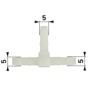 T-Stück für Schlauch 4 Mm (00151199) Prillinger