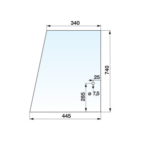 Seitenscheibe Schiebbar Farbe (00154582) Prillinger