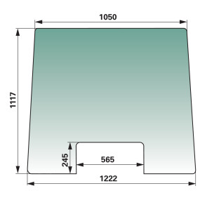 Frontscheibe Farbe Grün Getönt (00154746) Prillinger