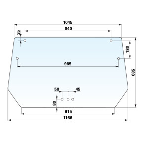 Heckscheibe Anstelle Von Deutz (00154821) Prillinger