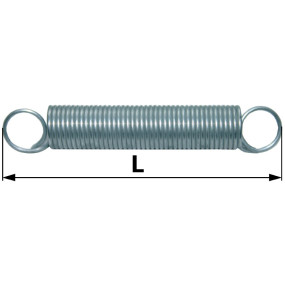 Zugfeder für Teleskop Oberlenk (00161408) Prillinger