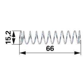 Feder für Oberlenkerhaken Kat. (00162197) Prillinger