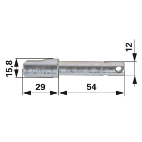 Sicherungsbolzen für Oberlenke (00162198) Prillinger