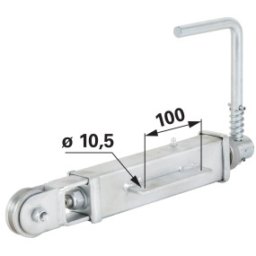 Standbremse Rolle Dm 60Mm Weiß (00183201) Prillinger