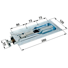 Spannverschluss Verzinkt Verst (00184014) Prillinger