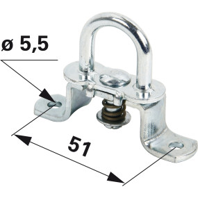 Drehverschluss Maße 66X15Mm (00184049) Prillinger