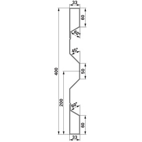 Stahlbordwand 400X2,0 Mm Meter (00185011) Prillinger