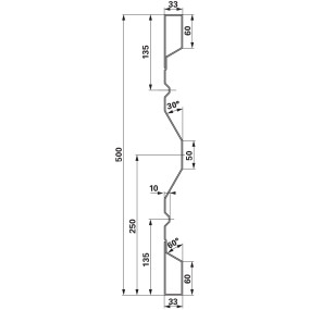 Stahlbordwand 500X1,5 Mm Meter (00185012) Prillinger