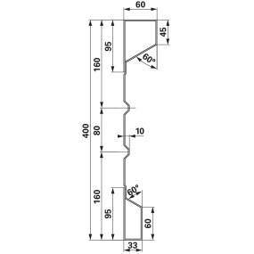 Stahlbordwand 400X2,0X4500 Mm (00185040) Prillinger