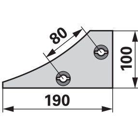 Anlagenvorderteil rechts Anste (00203430) Prillinger