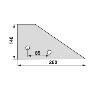 Anlagenkeil links Anstelle Von (00216603) Prillinger