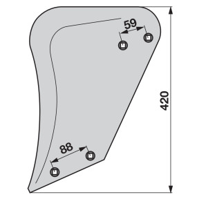 Vorschälermollblech links Anst (00218153) Prillinger