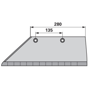 Wechselspitzschar links Hm Ans (00218515) Prillinger