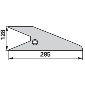 Anlagenkeil Wendbar Anstelle V (00227403) Prillinger