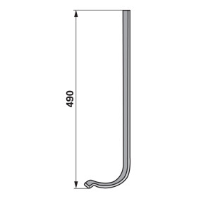 Verstärkungsfeder L 490 (00230826) Prillinger