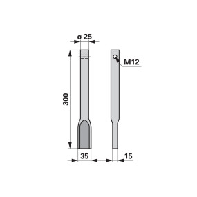 Schleppzinke Anstelle Dalbo 14 (00231053) Prillinger