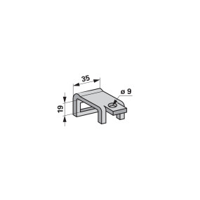 Zinkenhalter für Rahmen 35X12 (00231065) Prillinger