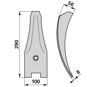 mittelleitblech Anstelle Von L (00232611) Prillinger