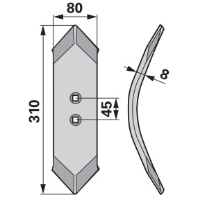 Spitzschare Anstelle Von Kongs (00240115) Prillinger