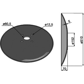 Kurzscheibeneggenscheibe (00240297) Prillinger