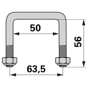 Bügelschraube 68X62 M12 System (00240567) Prillinger