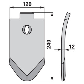 Scharspitze Anstelle Von  Kern (00240599) Prillinger