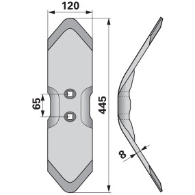 Vorschare Anstelle Von Amazone (00240657) Prillinger