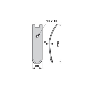 mittelleitblech Anstelle Von L (00240721) Prillinger